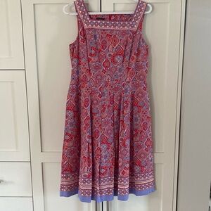 Talbots Sleeveless Midi Dress